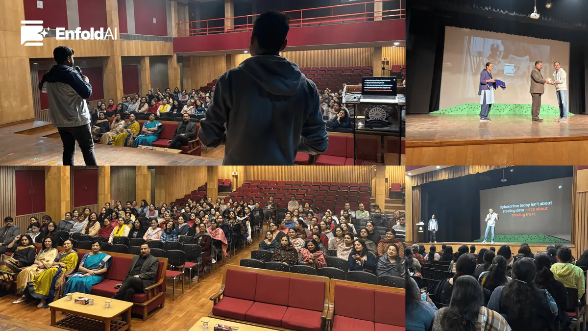Cybersecurity Awareness Session at Ahlcon Public School