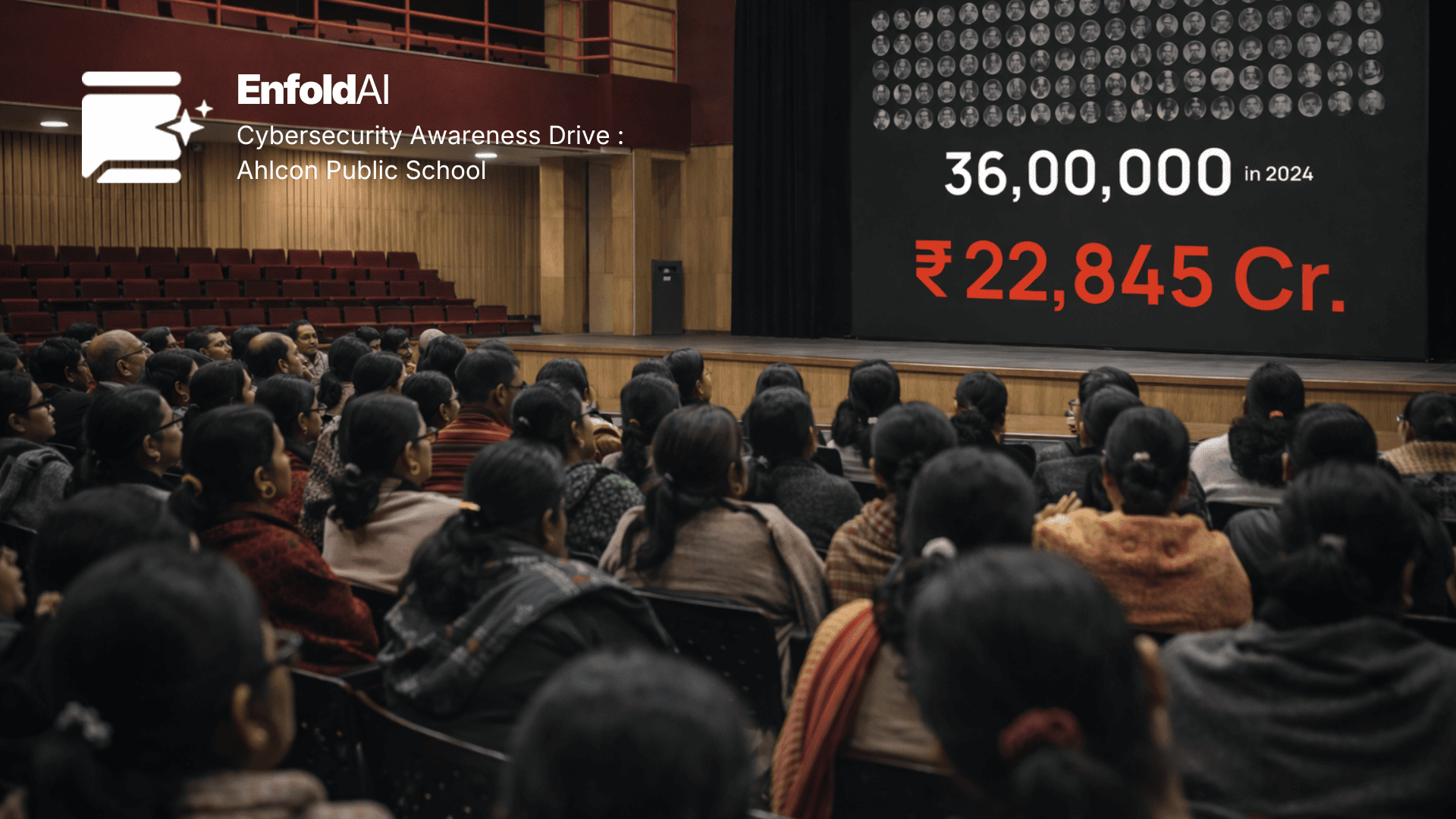 Cybersecurity Awareness Drive at Ahlcon Public School for Staff